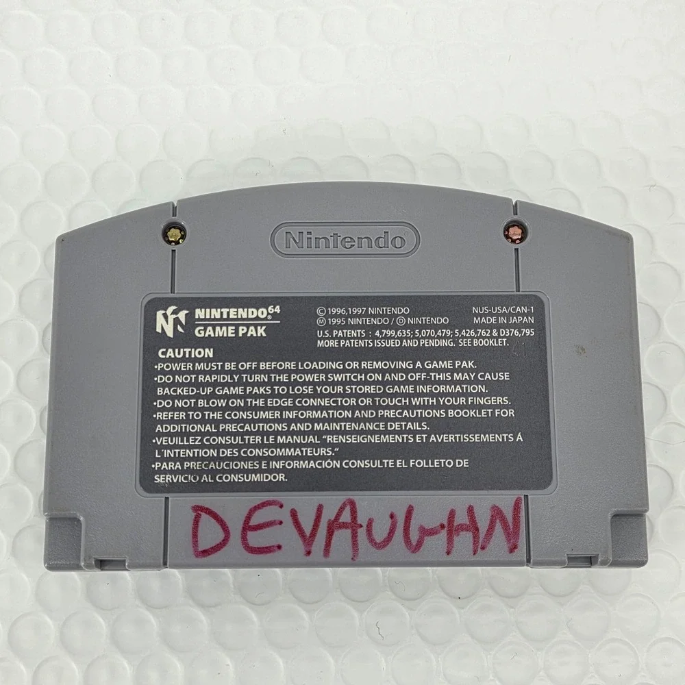 1080 TenEighty Snowboarding Nintendo 64 N64 Video Game Cartridge NUS-006 Tested